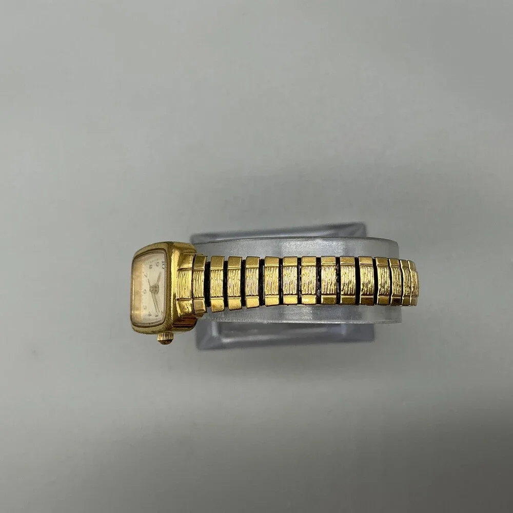 Vintage Pulsar Womens Watch 17mm Cream Dial Gold Tone V811-X055 New Battery
